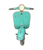 An orignal unique 1960s floor lamp made from the front half a Piaggio Vespa sprint 150