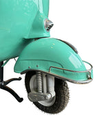 An orignal unique 1960s floor lamp made from the front half a Piaggio Vespa sprint 150