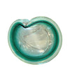 Mid century Green Murano glass ashtray bowl - 1960s - Italian