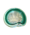 Mid century Green Murano glass ashtray bowl - 1960s - Italian