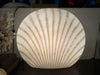 Mid Century Murano glass shell lamp by Peill and Putzler - 1970s German