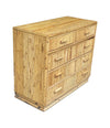 An Italian 1970s split cane bamboo chest of drawers by Vivai Del Sud