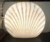 A Murano glass shell lamp by Peill and Putzler