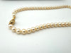 A lovely late 1980s Mappin and Webb Akoya pearl necklace with 18carat gold clasp in orignal box