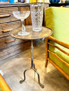 A 1950s Spanish gilt wrought iron martini table