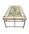 A wonderful 1960s ceramic tiled table by Dennis Townsend for Heals London