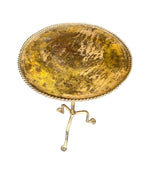 A 1950s Spanish gilt wrought iron martini table