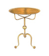 Mid century martini table gilt wrought iron Spanish 1950s - Mid century side table