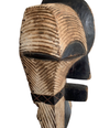 FEMALE SONGYE KIFWEBE HAND CARVED CEREMONIAL MASK