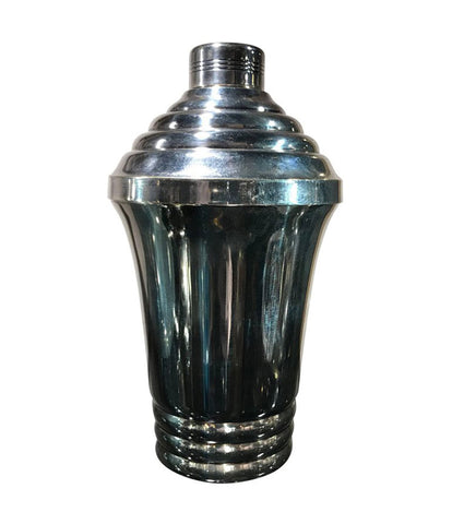 Rare Art Deco Screw Top Cocktail Shaker By Walker & Hall